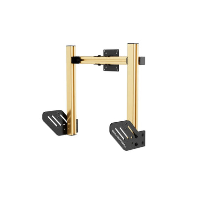 SIMGASM | Core Integrated Single Monitor Stand VESA 75/100 - Gold