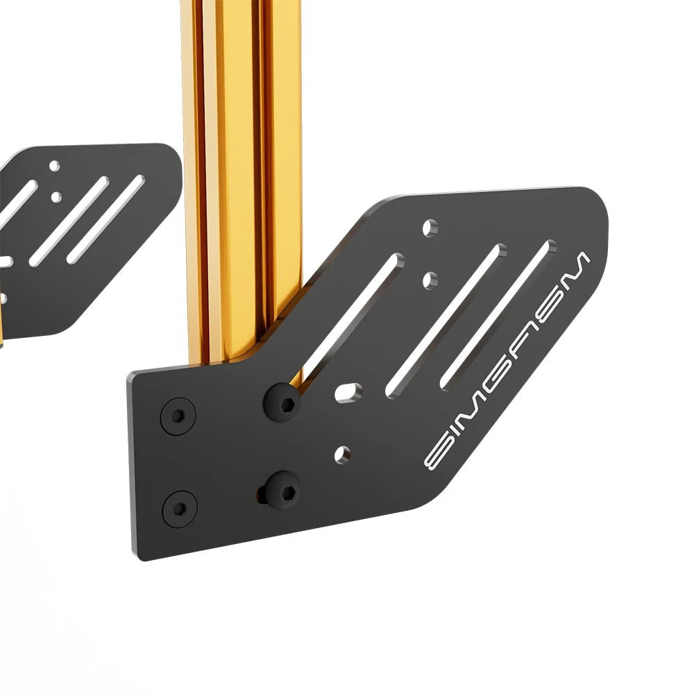 SIMGASM | Core Integrated Single Monitor Stand VESA 75/100 - Orange