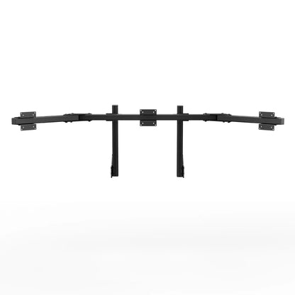 SIMGASM | Core Integrated triple monitor stand 75/100 - Black