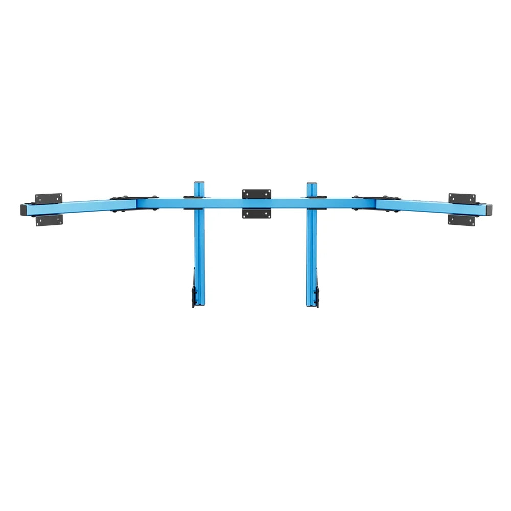 SIMGASM | Core Integrated Triple Monitor Stand VESA 75/100 - Blue