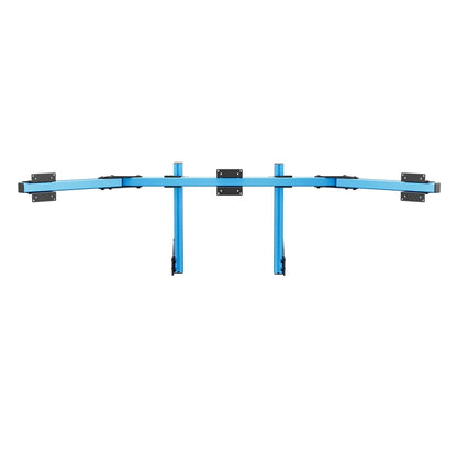 SIMGASM | Core Integrated Triple Monitor Stand VESA 75/100 - Blue
