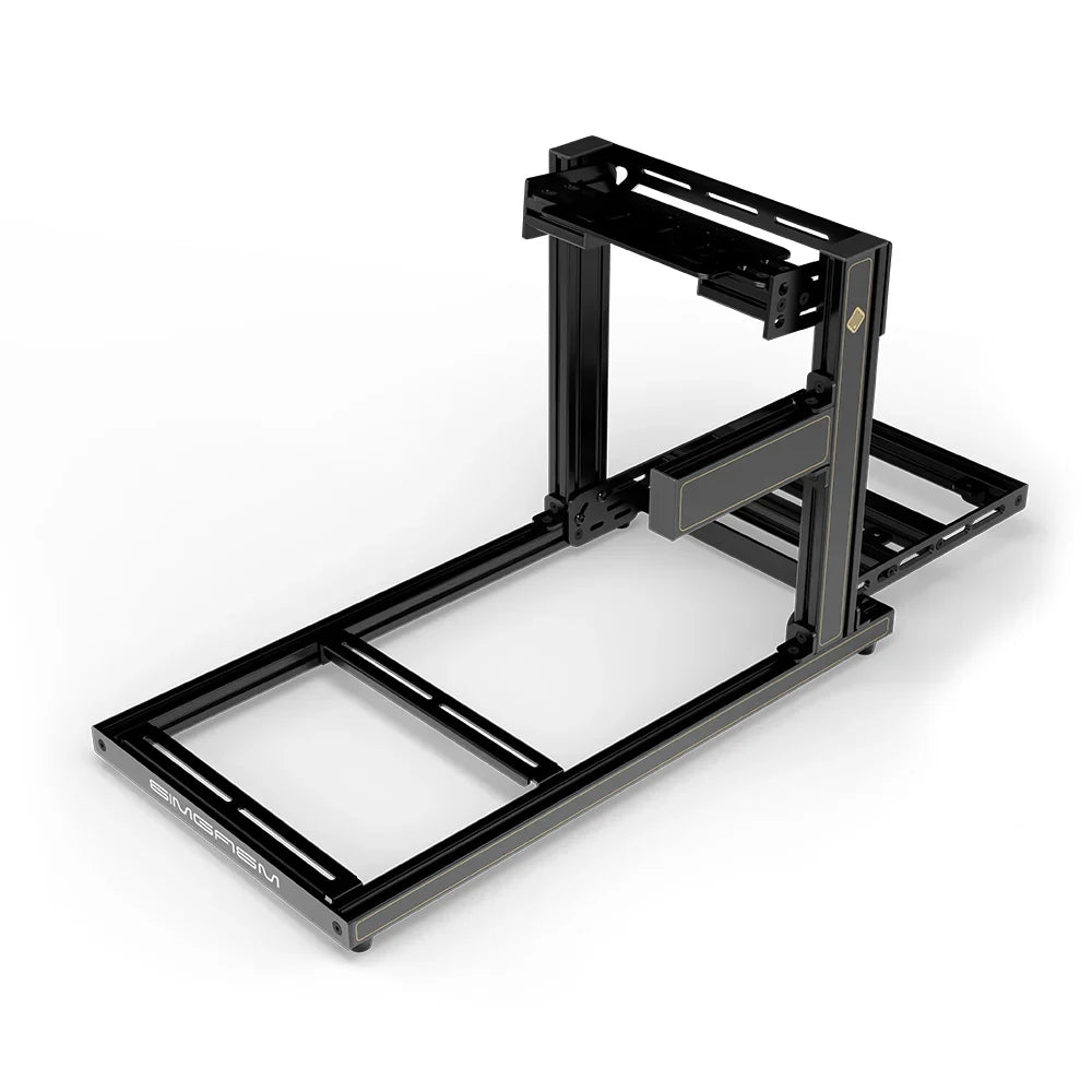 SIMGASM | Hobby Aluminum Sim Racing Cockpit - JPS - Bottom Mount / Add Logo