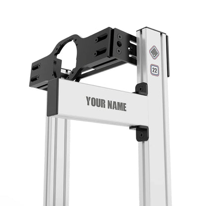 SIMGASM | Hobby Aluminum Sim Racing Cockpit - MARINI - Asetek Front Mount / Add Text & Number - Cockpits