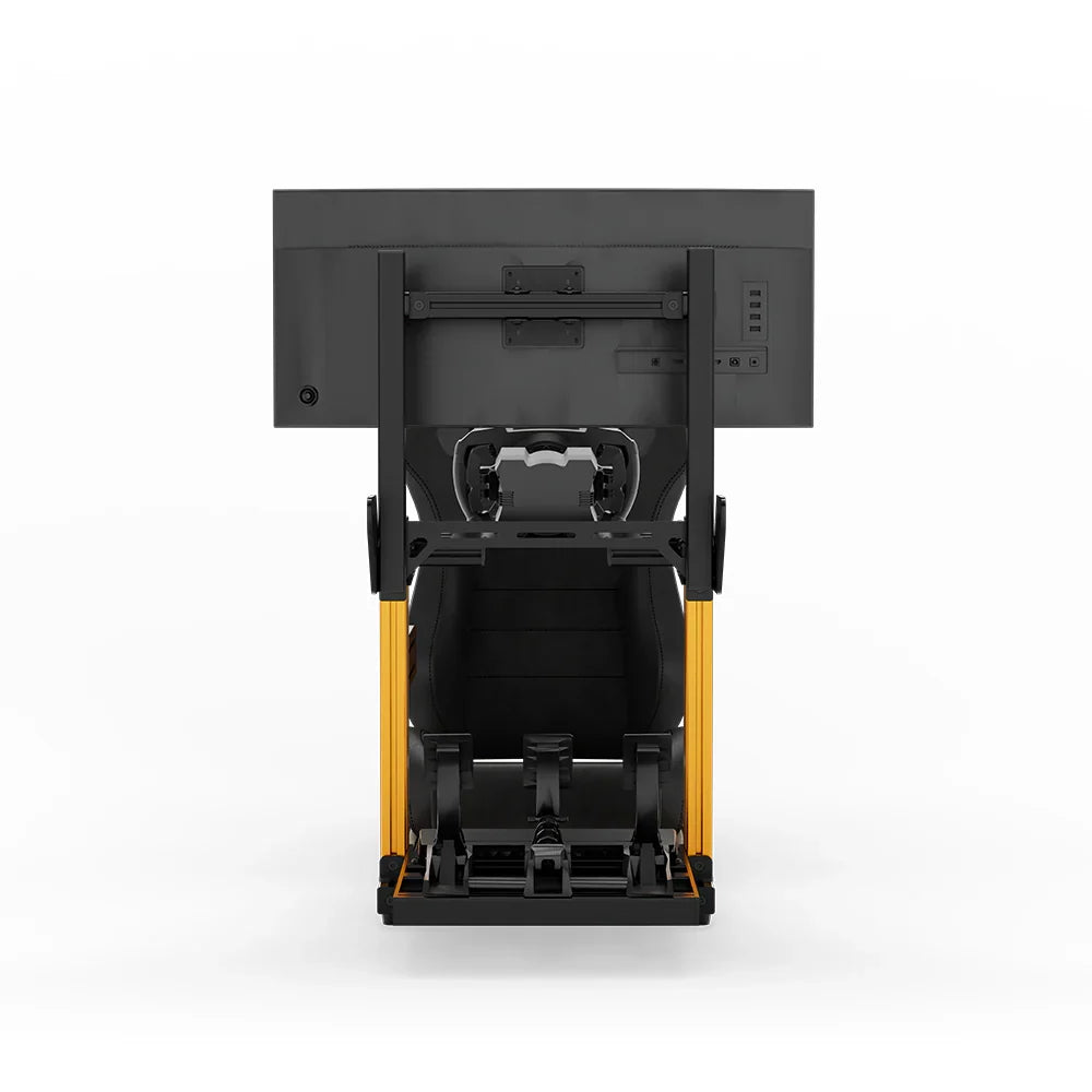 SIMGASM | Hobby Aluminum Sim Racing Cockpit - Orange