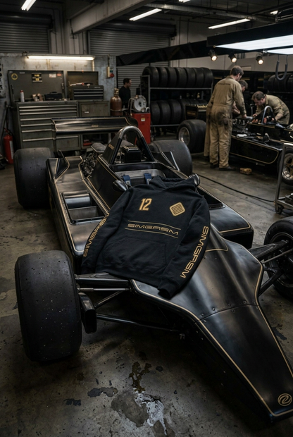 SIMGASM | JPS Hoodie - Black