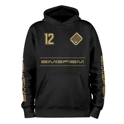 SIMGASM | JPS Hoodie - Black