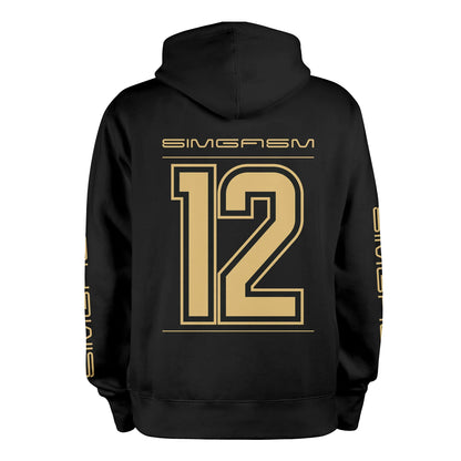 SIMGASM | JPS Hoodie - Black