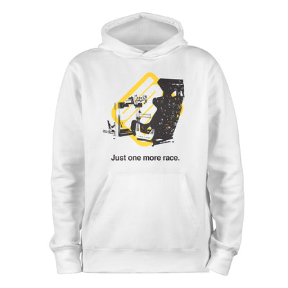SIMGASM | One More Race Hoodie - White