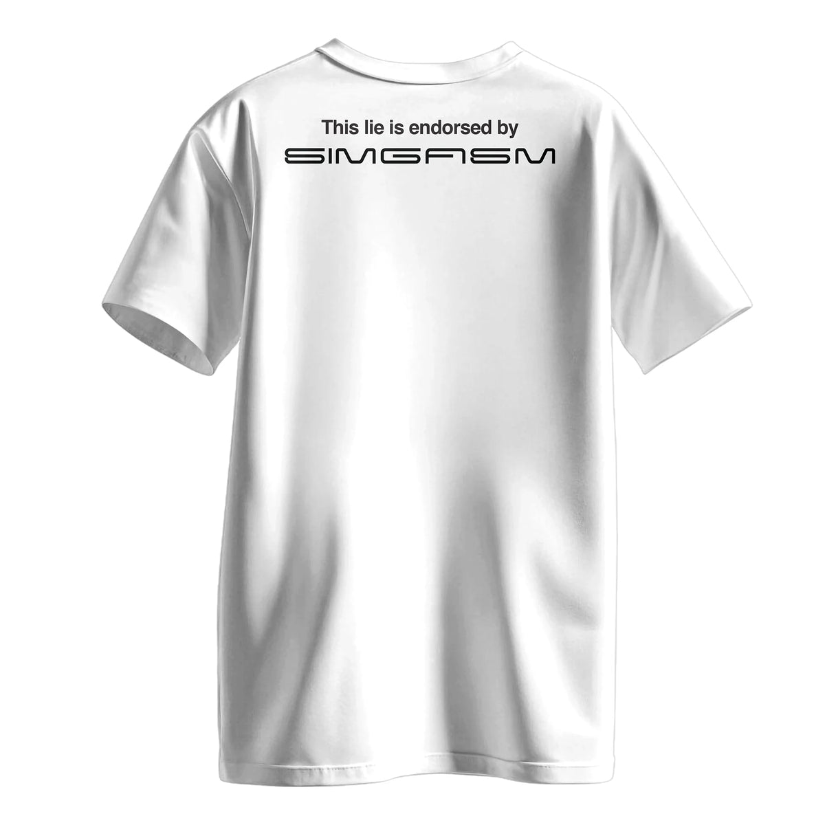 SIMGASM | One More Race T-Shirt - White