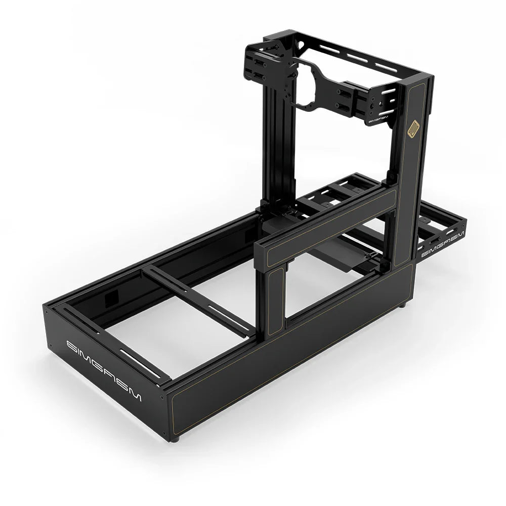 SIMGASM | Pro Aluminum Sim Racing Cockpit - JPS - Asetek Front Mount / Add Logo