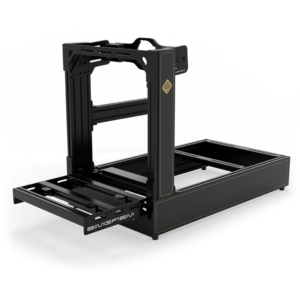 SIMGASM | Pro Aluminum Sim Racing Cockpit - JPS - Asetek Front Mount / Standard