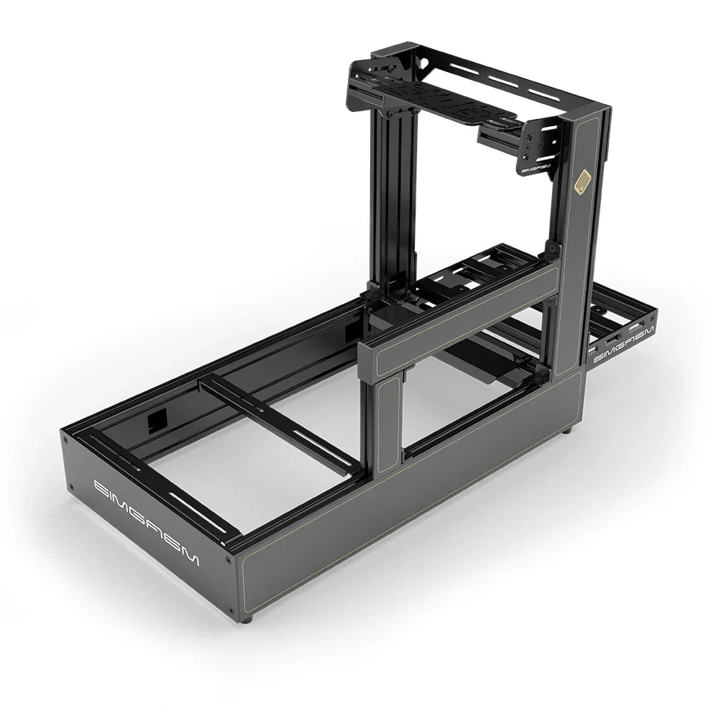 SIMGASM | Pro Aluminum Sim Racing Cockpit - JPS - Bottom Mount / Add Logo
