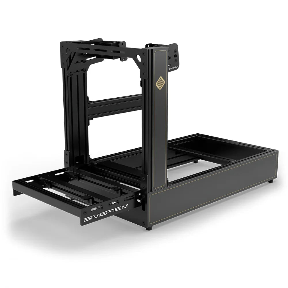 SIMGASM | Pro Aluminum Sim Racing Cockpit - JPS - Side Mount / Standard