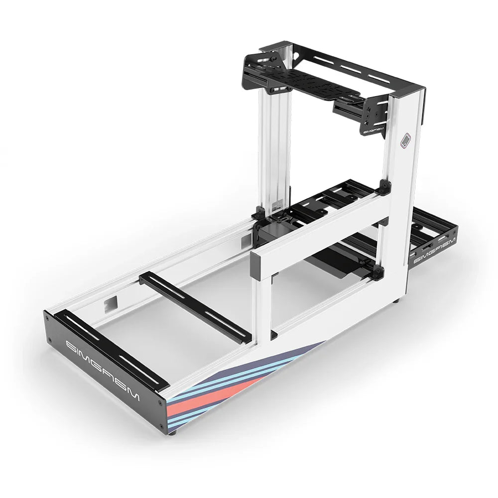 SIMGASM | Pro Aluminum Sim Racing Cockpit - MARINI - Bottom Mount / Add Logo - Cockpits
