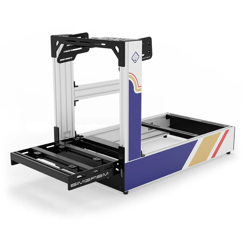 SIMGASM | Pro Aluminum Sim Racing Cockpit - RothBros - Bottom Mount / Standard