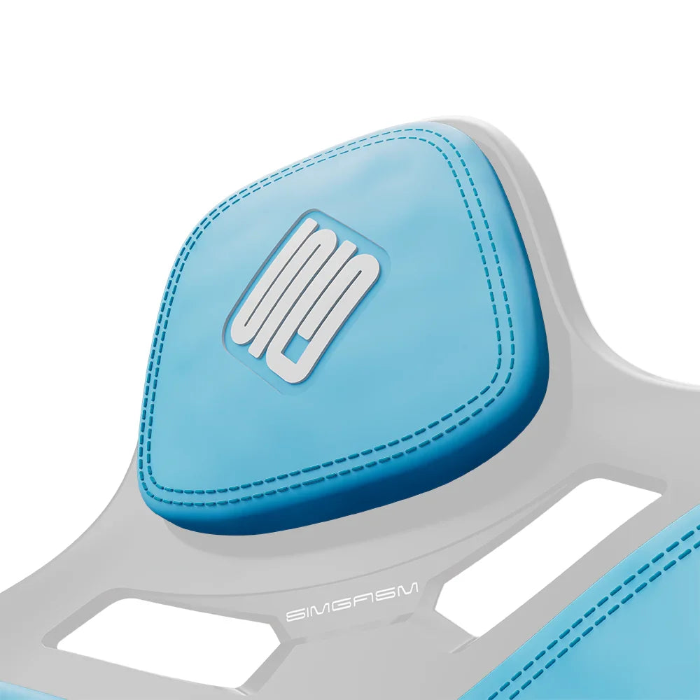 SIMGASM | Seat Cushion Set for Atlas Formula - Blue - Seat Cushion