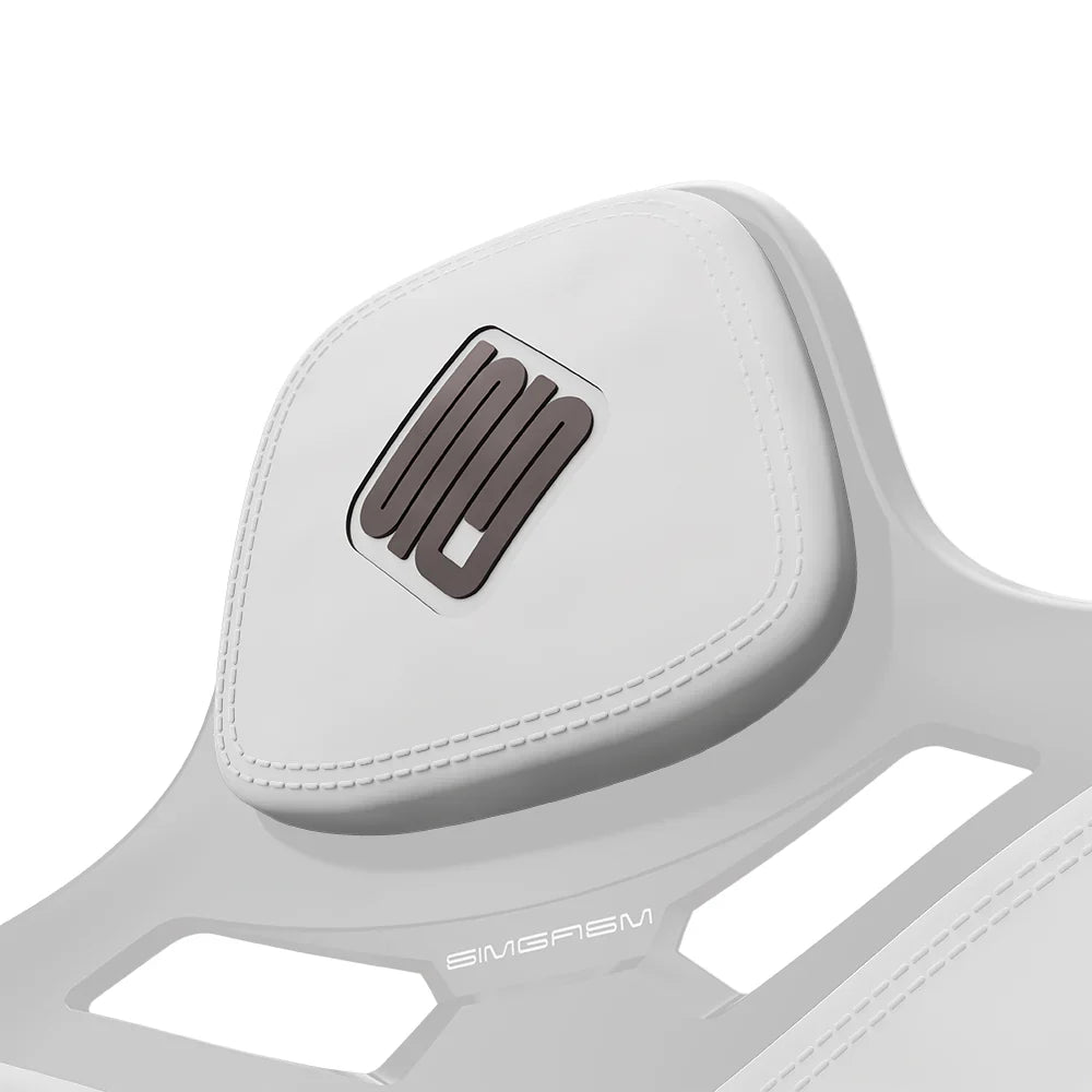 SIMGASM | Seat Cushion Set for Atlas Formula - White - Seat Cushion