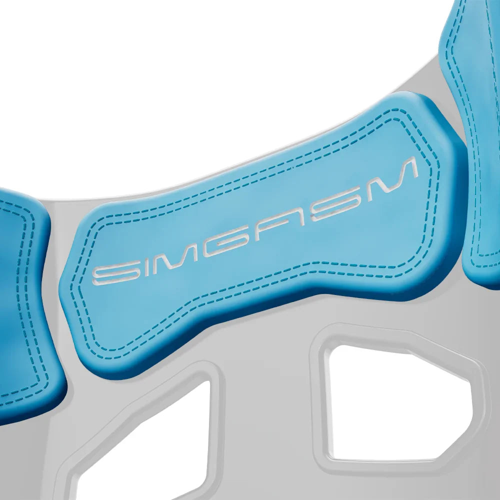 SIMGASM | Seat Cushion Set for Atlas GT - Blue