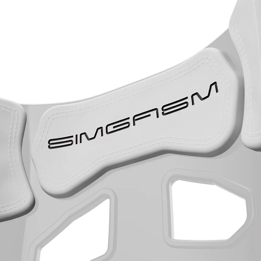 SIMGASM | Seat Cushion Set for Atlas GT - White