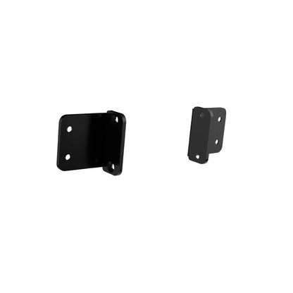 Three-quarter view of the paired black SIMGASM side-mount brackets
