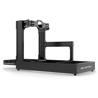 SIMGASM | Sport Aluminum Sim Racing Cockpit - Black - Front Mount