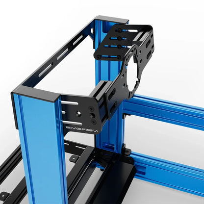 SIMGASM | Sport Aluminum Sim Racing Cockpit - Blue