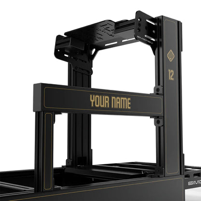 SIMGASM | Sport Aluminum Sim Racing Cockpit - JPS - Bottom Mount / Add Text & Number