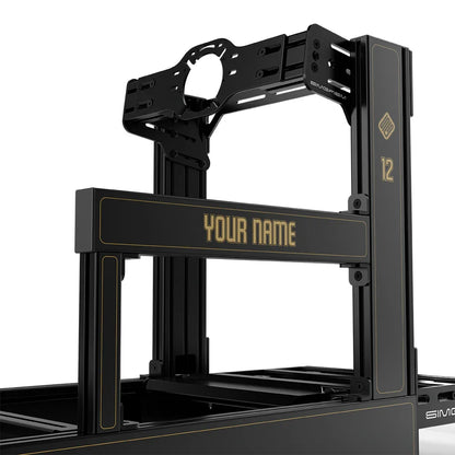 SIMGASM | Sport Aluminum Sim Racing Cockpit - JPS - Front Mount / Add Text & Number