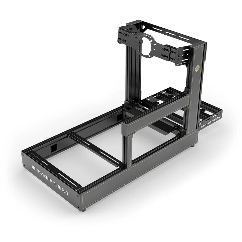 SIMGASM | Sport Aluminum Sim Racing Cockpit - JPS - Front Mount / Add Logo