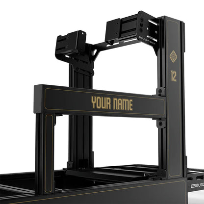 SIMGASM | Sport Aluminum Sim Racing Cockpit - JPS - Side Mount / Add Text & Number