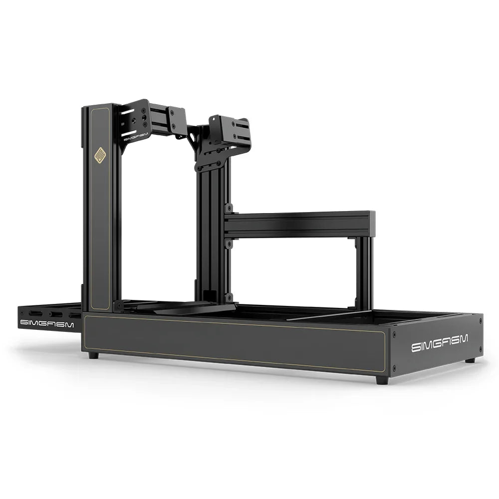 SIMGASM | Sport Aluminum Sim Racing Cockpit - JPS - Side Mount / Standard