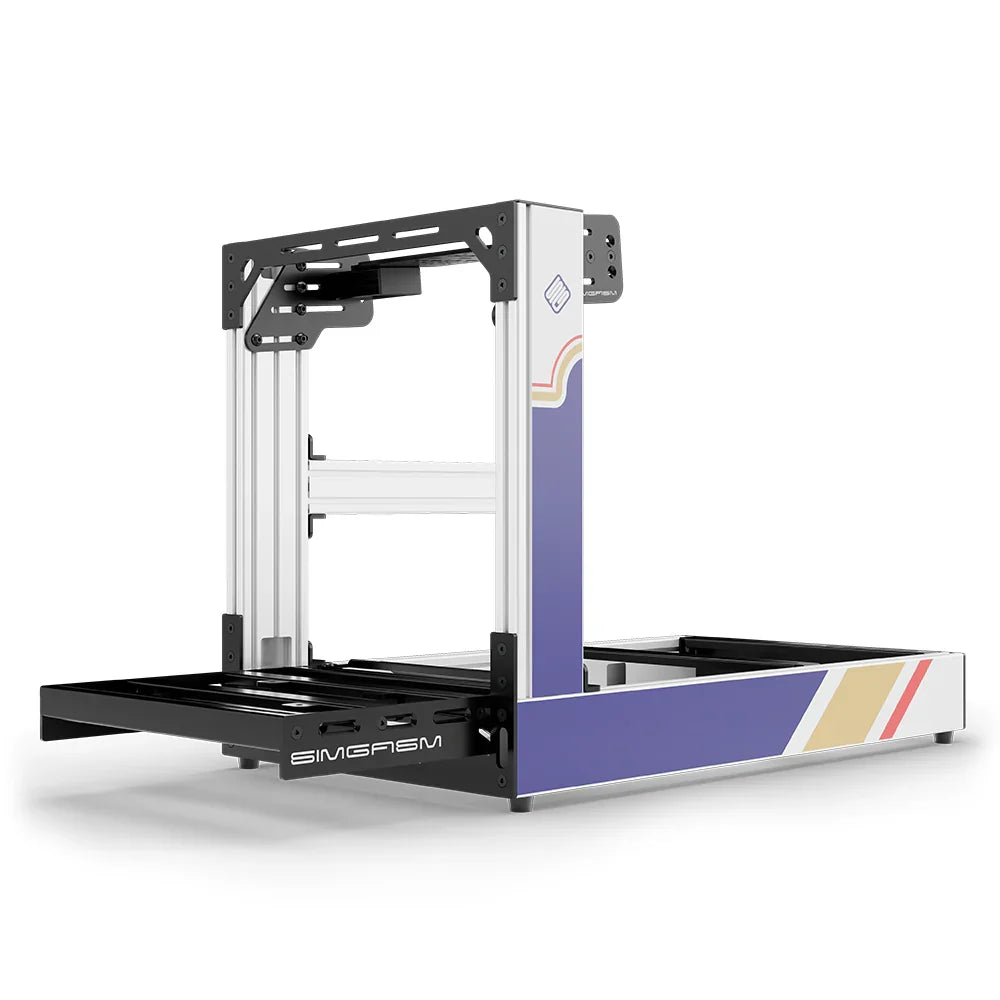 SIMGASM | Sport Aluminum Sim Racing Cockpit - RothBros - Bottom Mount / Standard