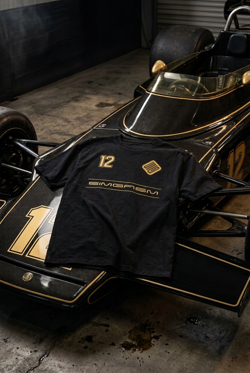 SIMGASM | JPS T-Shirt - Black