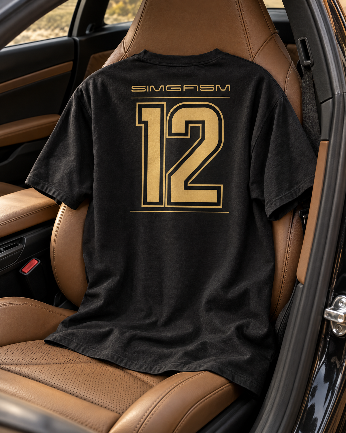 SIMGASM | JPS T-Shirt - Black